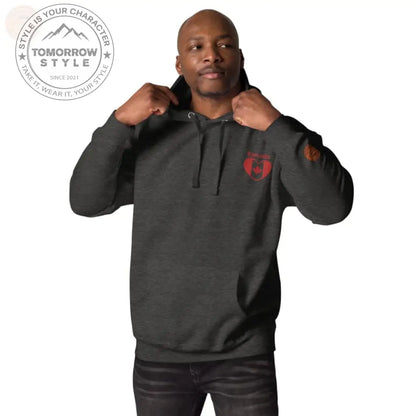 Ultimate Comfort: Bestickter Herren Hoodie - Tomorrow Style