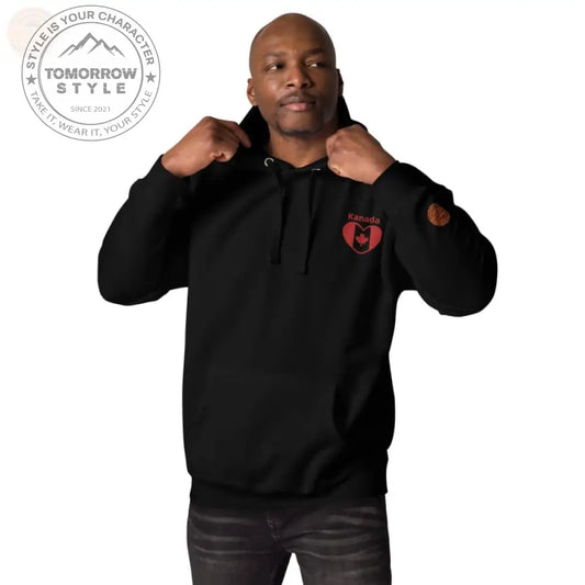 Ultimate Comfort: Bestickter Herren Hoodie - Tomorrow Style