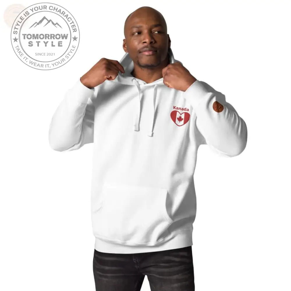 Ultimate Comfort: Bestickter Herren Hoodie - Tomorrow Style