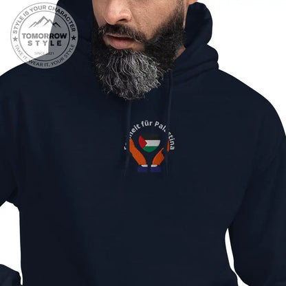 Hoodie für Herren – Palästinenserflagge mit dem Motto „Freiheit für Palästina“ - Tomorrow Style