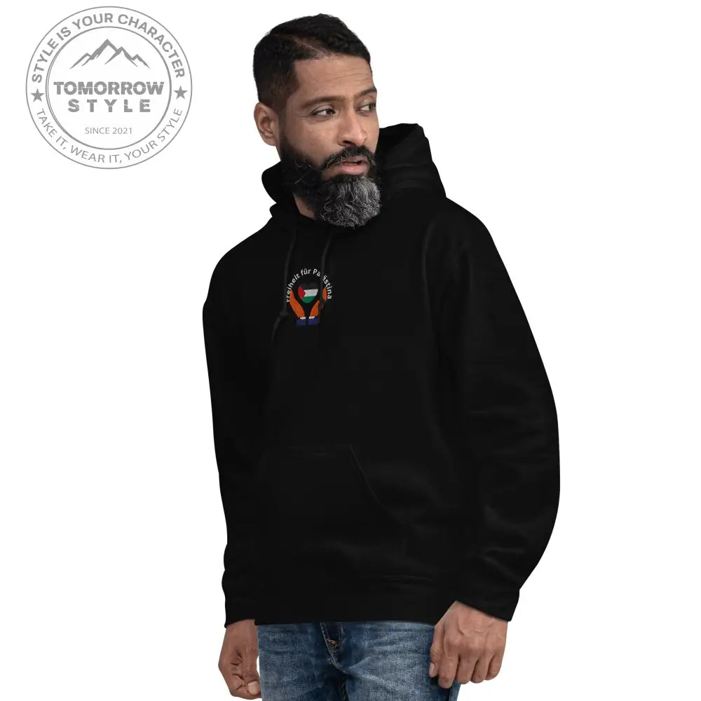 Hoodie für Herren – Palästinenserflagge mit dem Motto „Freiheit für Palästina“ - Tomorrow Style