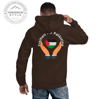 Hoodie für Herren – Palästinenserflagge mit dem Motto „Freiheit für Palästina“ - Tomorrow Style
