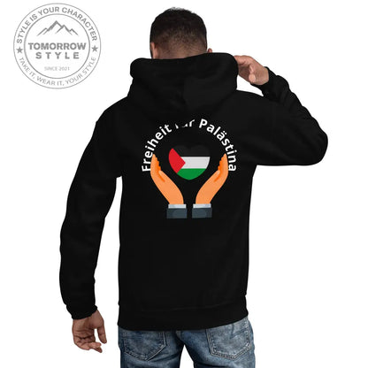 Hoodie für Herren – Palästinenserflagge mit dem Motto „Freiheit für Palästina“ - Tomorrow Style
