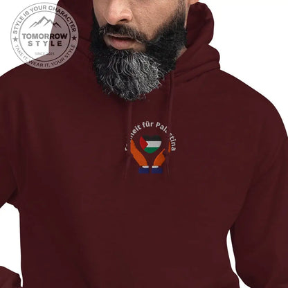 Hoodie für Herren – Palästinenserflagge mit dem Motto „Freiheit für Palästina“ - Tomorrow Style
