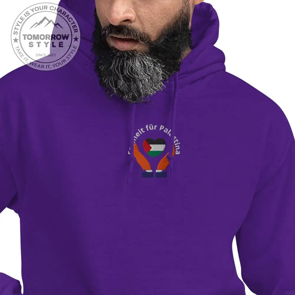 Hoodie für Herren – Palästinenserflagge mit dem Motto „Freiheit für Palästina“ - Tomorrow Style
