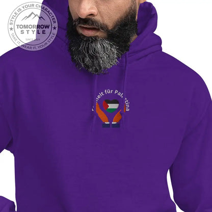 Hoodie für Herren – Palästinenserflagge mit dem Motto „Freiheit für Palästina“ - Tomorrow Style