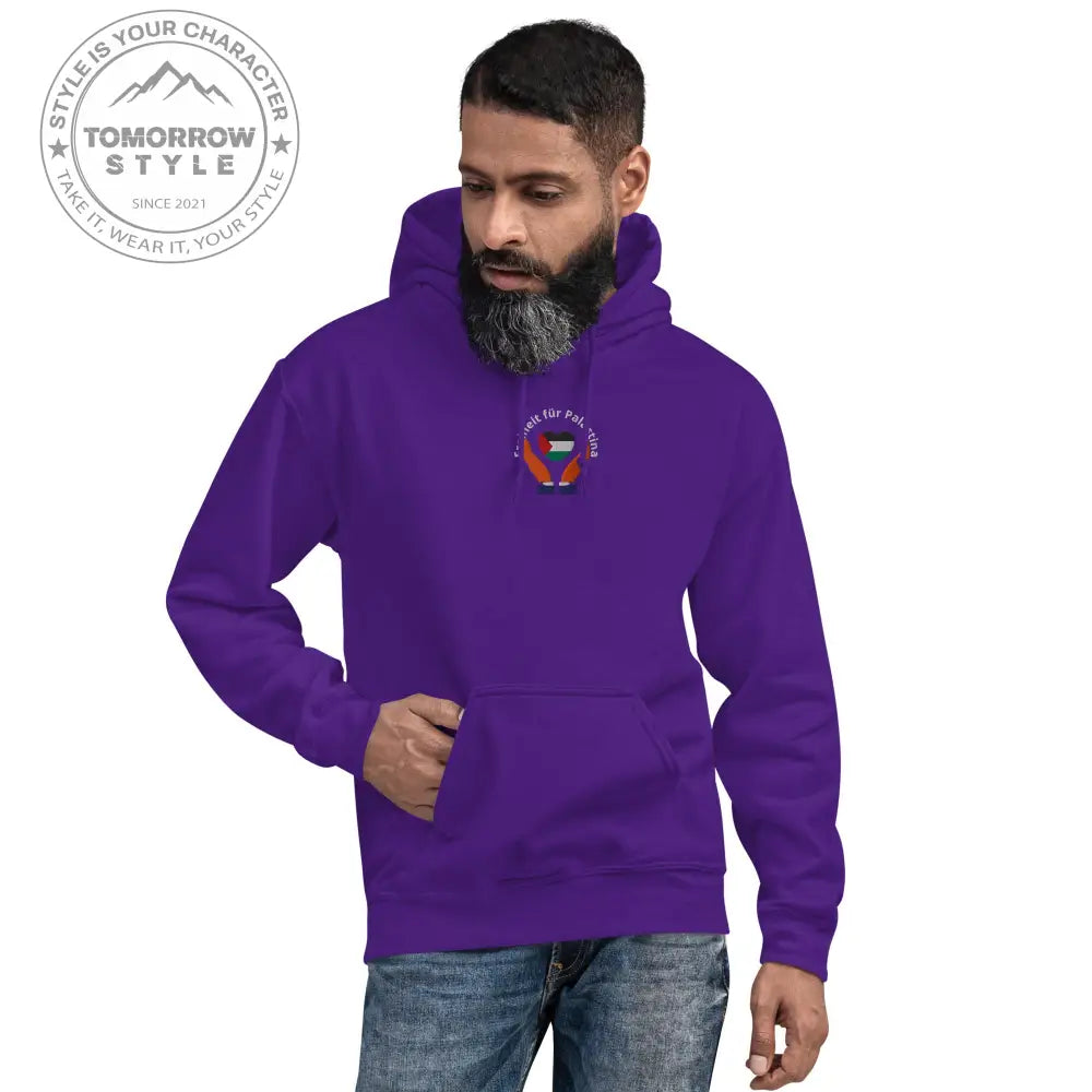 Hoodie für Herren – Palästinenserflagge mit dem Motto „Freiheit für Palästina“ - Tomorrow Style