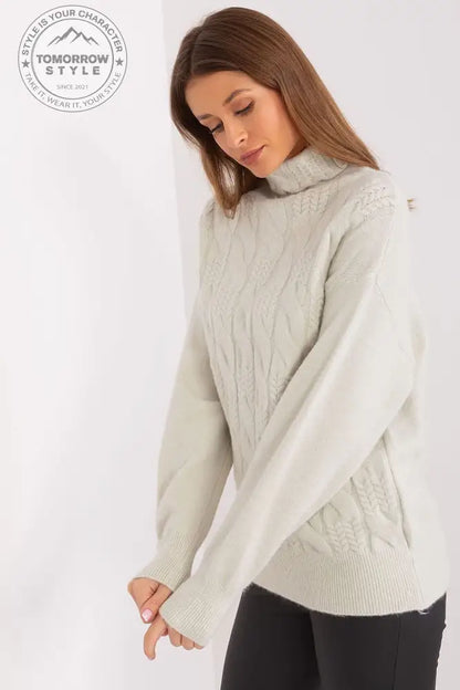 Klassiker: Rollkragenpullover mit langer Passform - Tomorrow Style