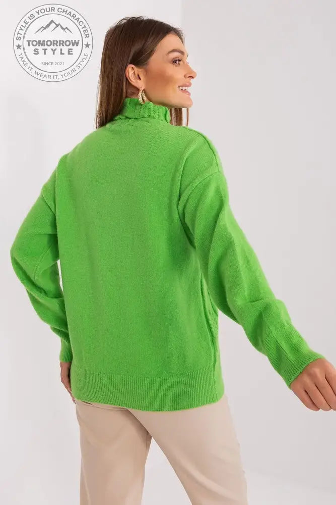 Klassiker: Rollkragenpullover mit langer Passform - Tomorrow Style