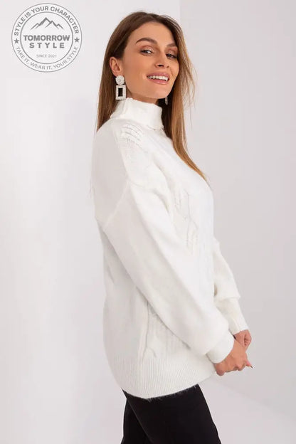 Klassiker: Rollkragenpullover mit langer Passform - Tomorrow Style