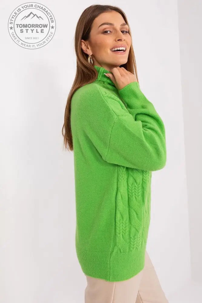 Klassiker: Rollkragenpullover mit langer Passform - Tomorrow Style