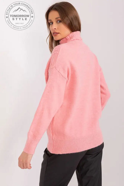 Klassiker: Rollkragenpullover mit langer Passform - Tomorrow Style