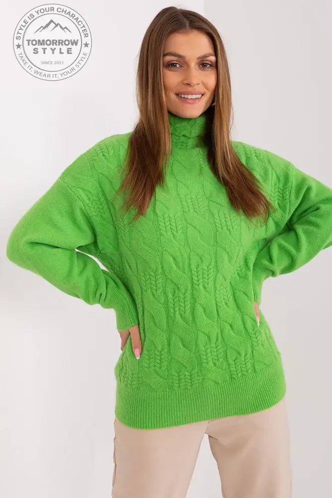 Klassiker: Rollkragenpullover mit langer Passform - Tomorrow Style