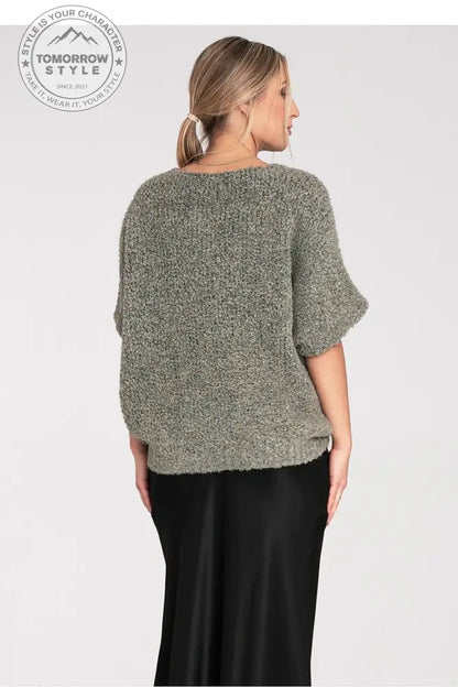 Klassischer Kurzarm Damenpullover „Summer Breeze“ - Tomorrow Style