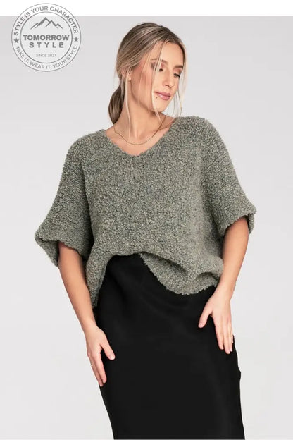 Klassischer Kurzarm Damenpullover „Summer Breeze“ - Tomorrow Style