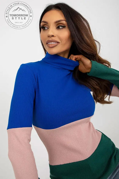 Klassischer Ripp-Pullover: Damenmode in drei Farben - Tomorrow Style