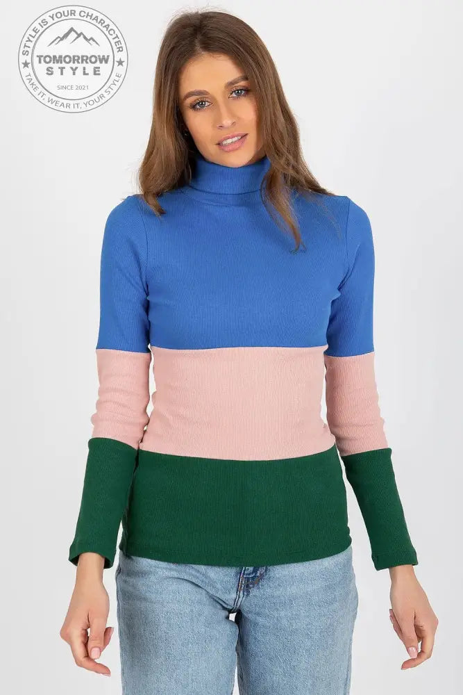 Klassischer Ripp-Pullover: Damenmode in drei Farben - Tomorrow Style