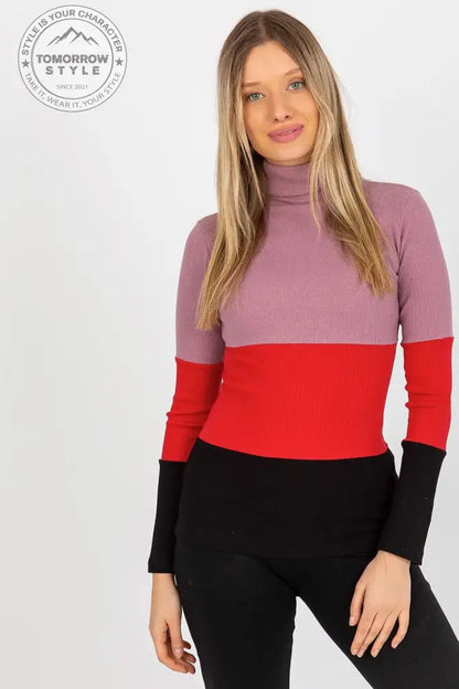 Klassischer Ripp-Pullover: Damenmode in drei Farben - Tomorrow Style