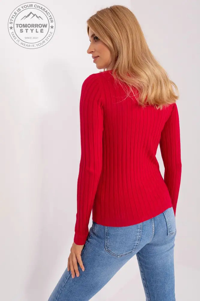 Klassischer Rollkragenpullover aus Weicher Viskose - Tomorrow Style