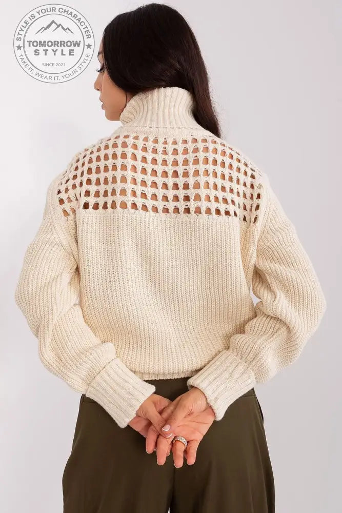 Rollkragenpullover Model 187516 Factory Price - Tomorrow Style