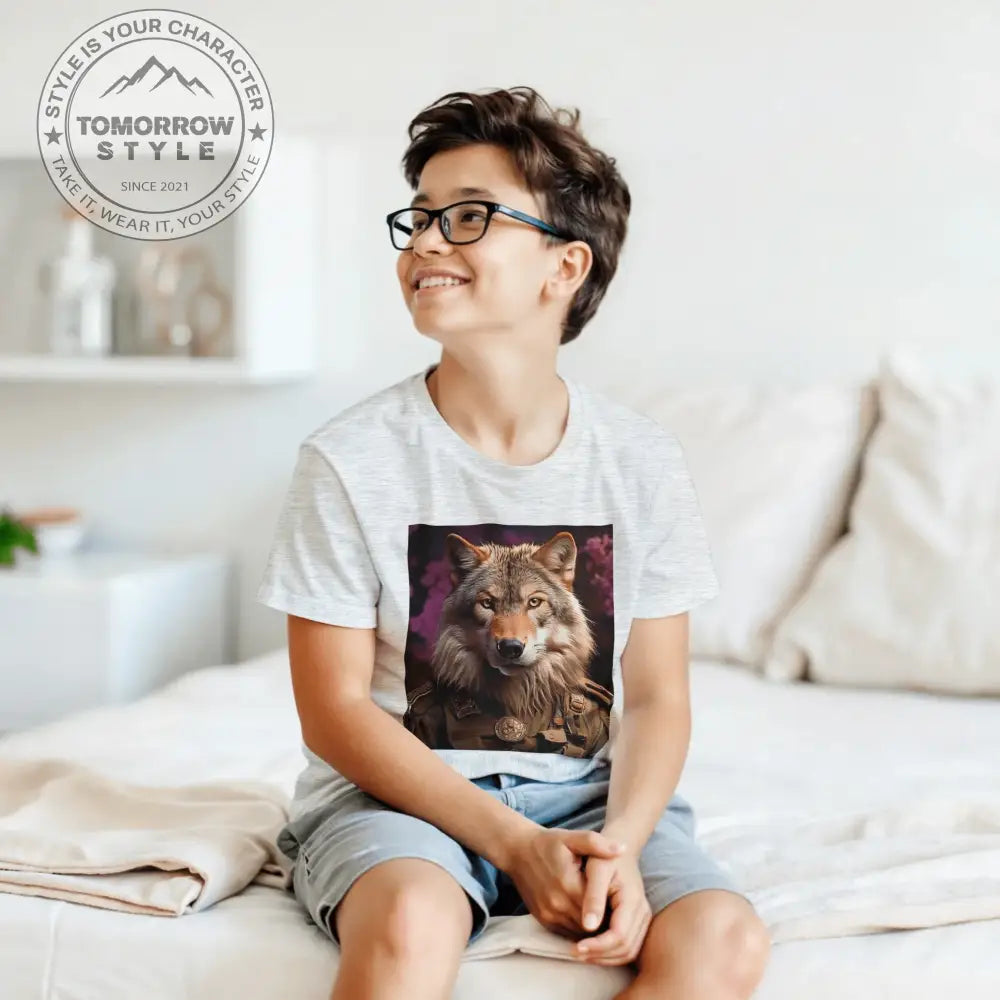 Klassisches Rundhals - T-Shirt für Kinder – Stylisches und Trendiges Design - Tomorrow Style