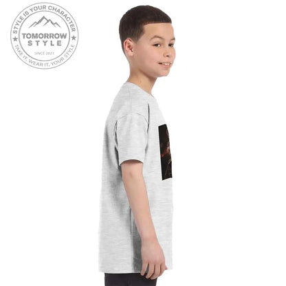 Klassisches Rundhals - T-Shirt für Kinder – Trendy Soldier Animal Design - Tomorrow Style