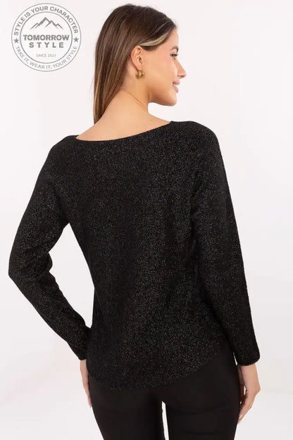Komfortabler Glamour: Damenpullover mit Pailletten - Tomorrow Style