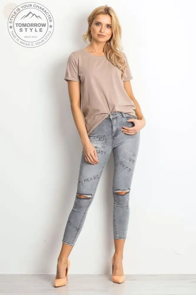 Ultimatives Komfort - Baumwoll - T-Shirt für Damen - Tomorrow Style