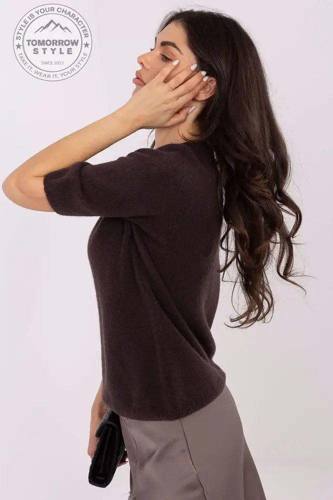 Kurzarm Pullover Model 221594 Italy Moda - Tomorrow Style