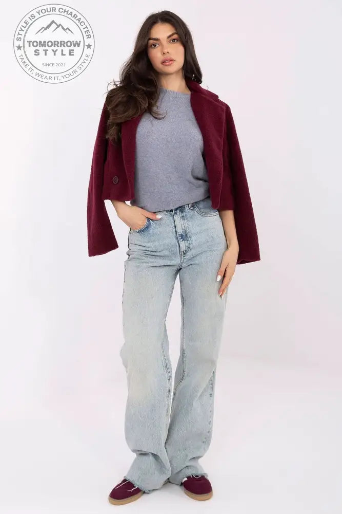 Kurzarm Pullover Model 221594 Italy Moda - Tomorrow Style