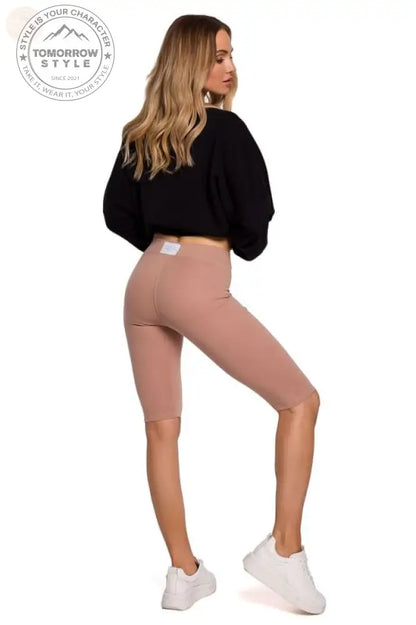 Kurze Leggings mit dynamischer Passform und Bund – jetzt aktiv werden! - Tomorrow Style