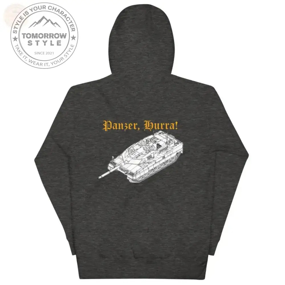 Kuschelig cool: Bestickter Bundeswehr - Premium - Hoodie mit Leopardenmuster - Tomorrow Style