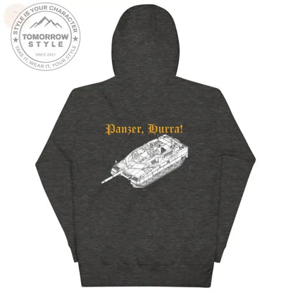 Kuschelig cool: Bestickter Bundeswehr - Premium - Hoodie mit Leopardenmuster - Tomorrow Style