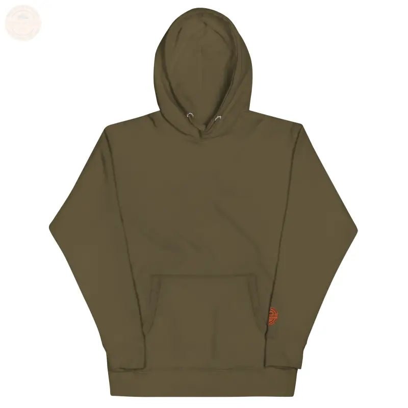 Kuschelig cool: Bestickter Bundeswehr - Premium - Hoodie mit Leopardenmuster - Tomorrow Style