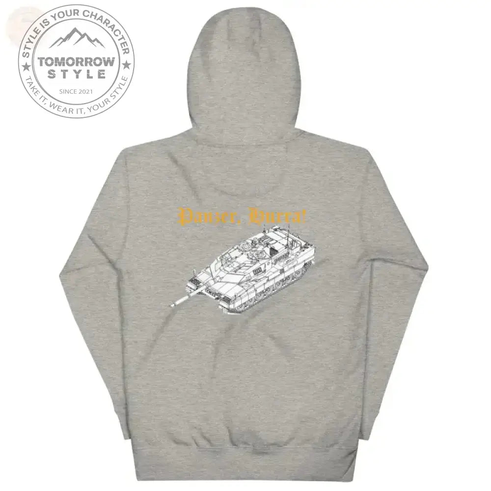 Kuschelig cool: Bestickter Bundeswehr - Premium - Hoodie mit Leopardenmuster - Tomorrow Style