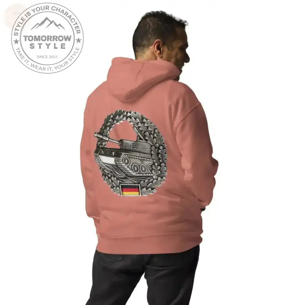 Kuschelig cooler Bundeswehr Premium Hoodie: Tank Badge Edition - Tomorrow Style