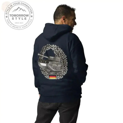 Kuschelig cooler Bundeswehr Premium Hoodie: Tank Badge Edition - Tomorrow Style