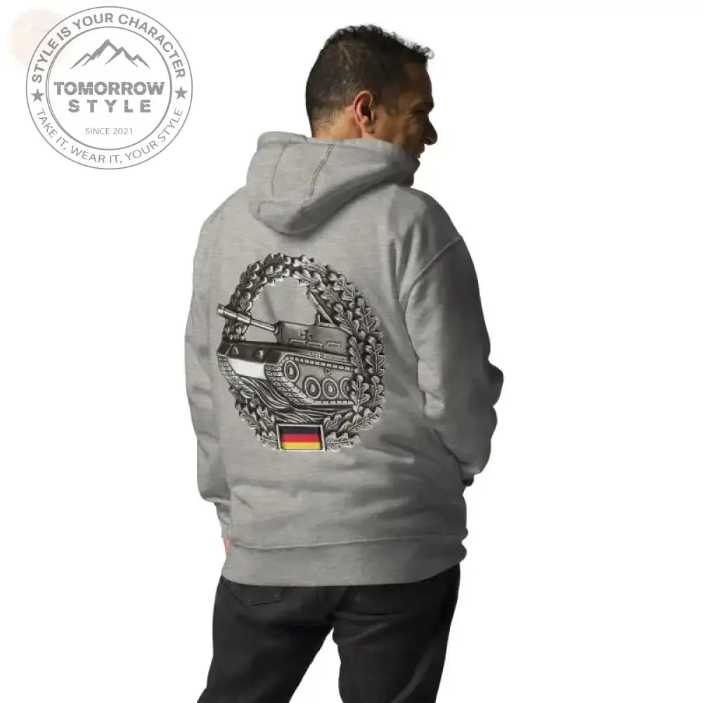 Kuschelig cooler Bundeswehr Premium Hoodie: Tank Badge Edition - Tomorrow Style