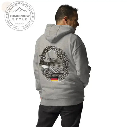 Kuschelig cooler Bundeswehr Premium Hoodie: Tank Badge Edition - Tomorrow Style