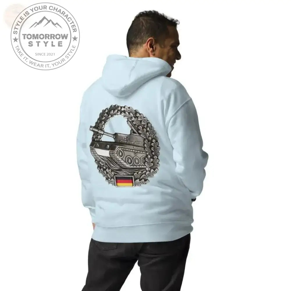 Kuschelig cooler Bundeswehr Premium Hoodie: Tank Badge Edition - Tomorrow Style