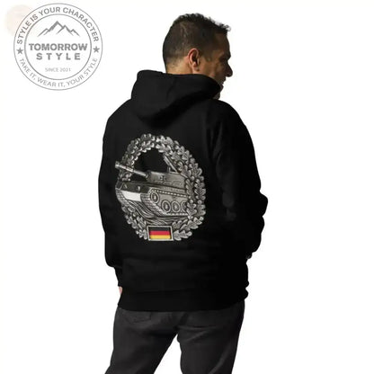 Kuschelig cooler Bundeswehr Premium Hoodie: Tank Badge Edition - Tomorrow Style