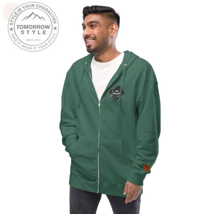 Kuscheliger Heather - Fleece - Hoodie: Bleiben Sie warm mit Stil - Tomorrow Style