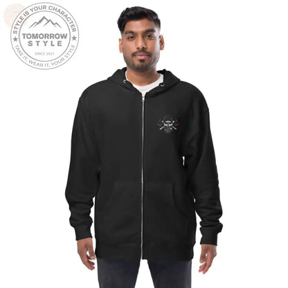 Kuscheliger Heather - Fleece - Hoodie: Bleiben Sie warm mit Stil - Tomorrow Style