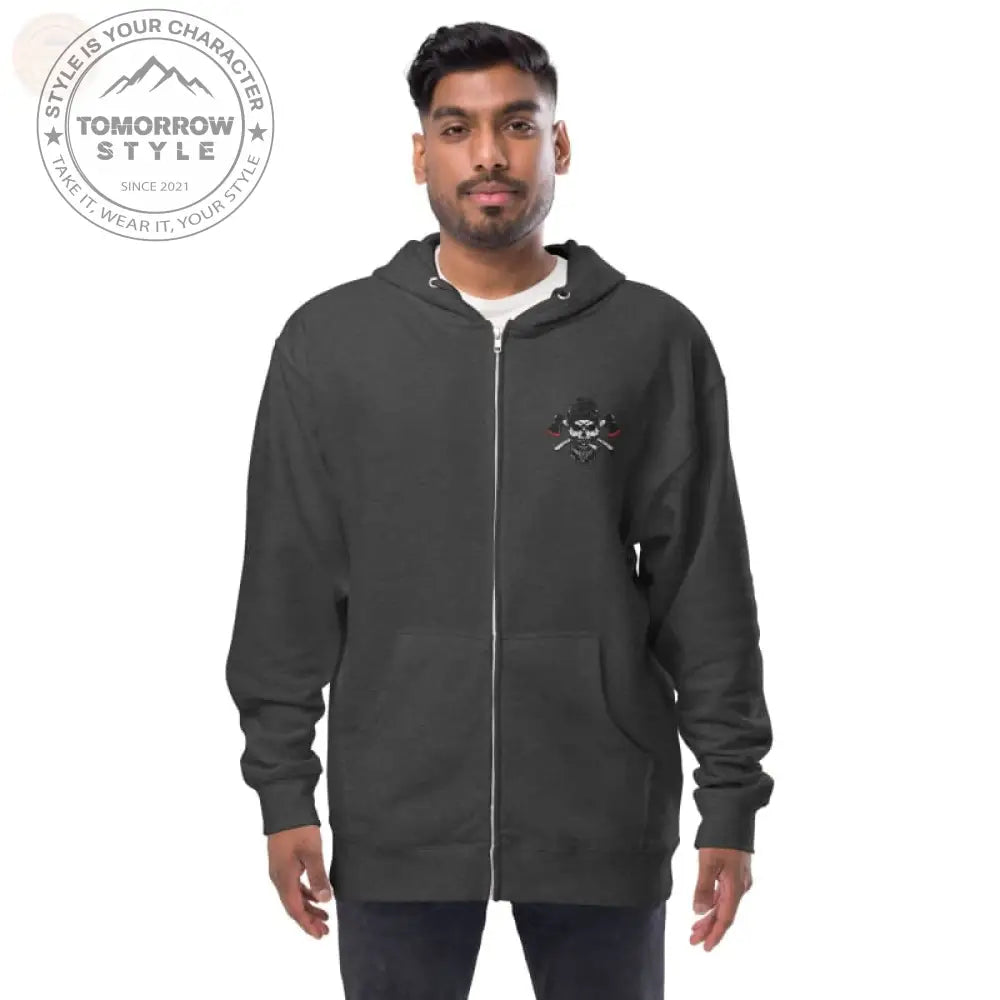 Kuscheliger Heather - Fleece - Hoodie: Bleiben Sie warm mit Stil - Tomorrow Style