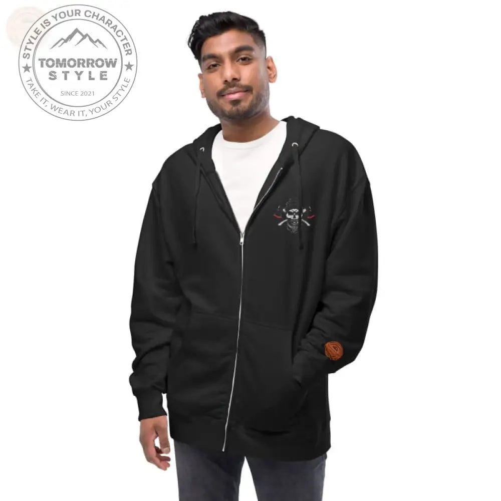 Kuscheliger Heather - Fleece - Hoodie: Bleiben Sie warm mit Stil - Tomorrow Style