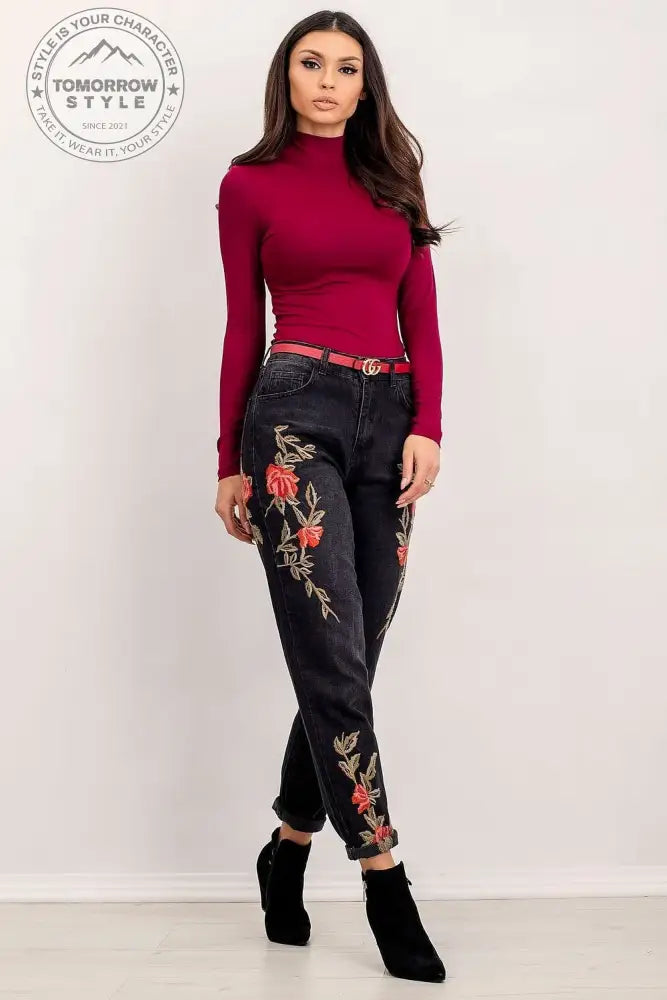 Rollkragenpullover Model 175407 Rue Paris - Tomorrow Style