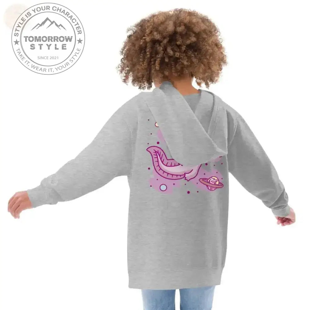 Kuscheliger Vlies - Hoodie für Mädchen – bereit für Abenteuer! - Tomorrow Style