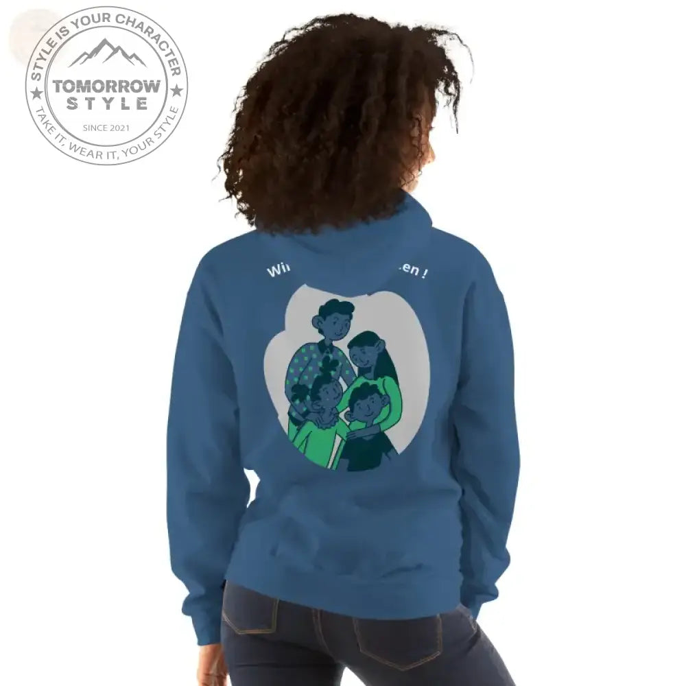 Bestickte Damen Hoodie