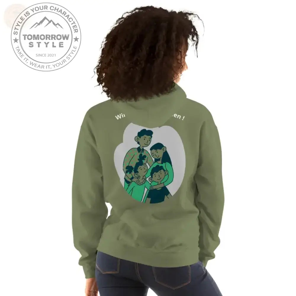 Bestickte Damen Hoodie