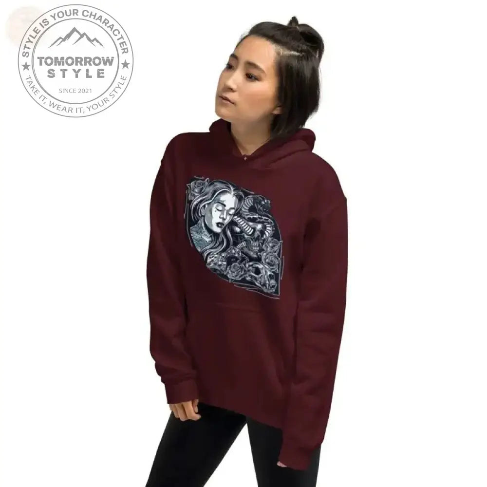 Kuscheln Sie sich stilvoll mit unserem Damen - Hoodie ein! - Tomorrow Style